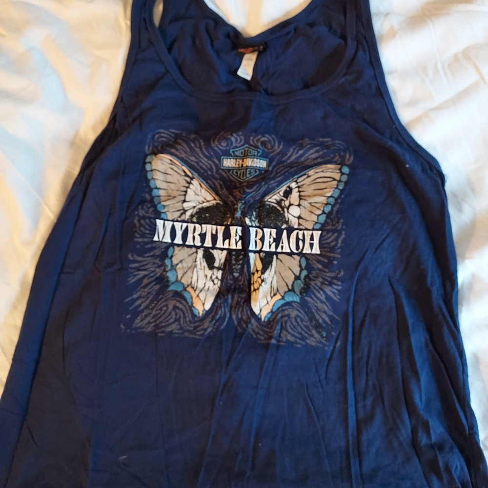 Harley-Davidson Dark Blue Tank Top